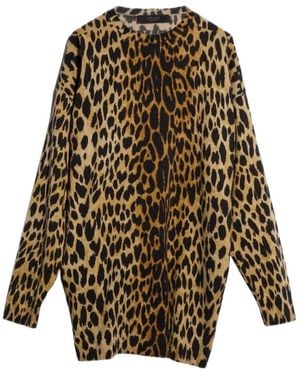 Gucci Printed Knit Cashmere Dress - Multicolour