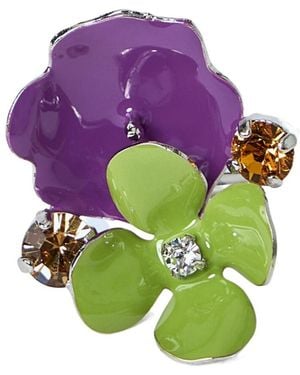 Marni Flower Ring - Purple