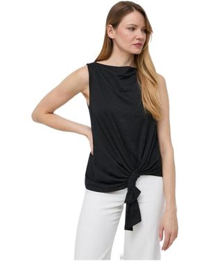 Weekend by Maxmara Sleeveless T-Shirt - Black