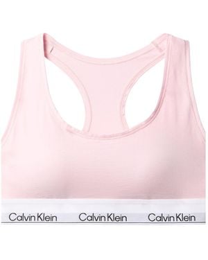 Calvin Klein Cotton Sports Bra - Pink