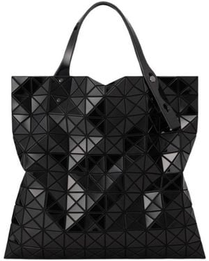 Issey Miyake Prism Top Handle Tote Bag - Black