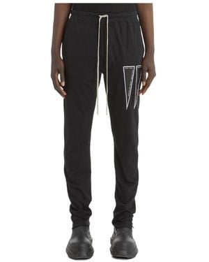 Rick Owens Berlin Drawstring Track Trousers - Black