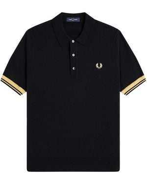 Fred Perry Shortsleeve Polo Shirt - Black