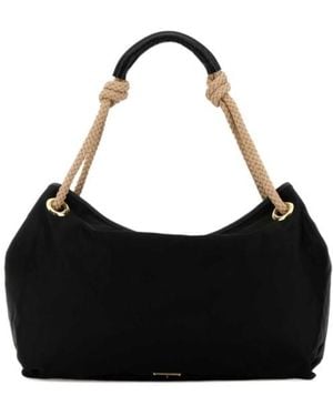 Prada Knotted Handbag - Black