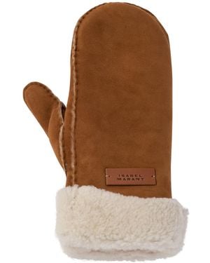Isabel Marant Mulfi Gloves - Brown