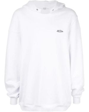 we11done Hooded Hoodie - White