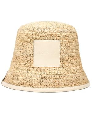 Jacquemus Le Bob Soli Bucket Hat - Natural