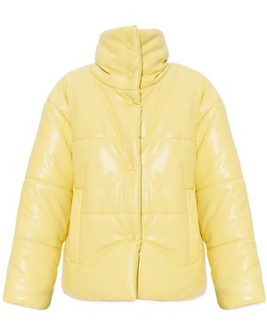 Nanushka Hide Puffer Jacket - Yellow