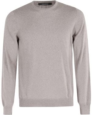 Tagliatore Long-Sleeved Jumper - Grey