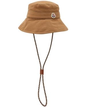 Moncler Strap-Based Fisherman Hat - White