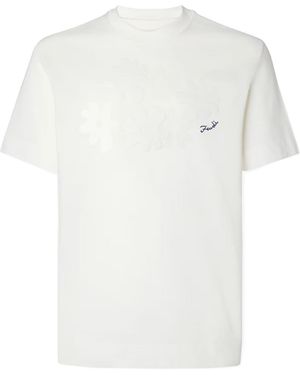 Fendi Bouquet Floral T-Shirt - White