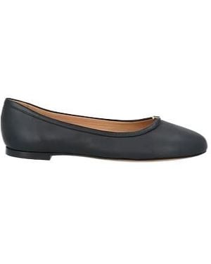Chloé Leather Ballet Flats - Brown