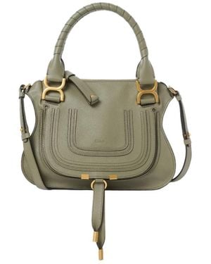 Chloé Chloé Marcie Small Tote Bag - Green