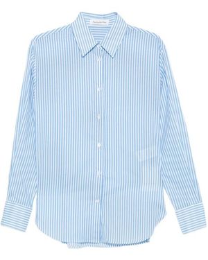 Frankie Shop Long-Sleeved Shirt - Blue