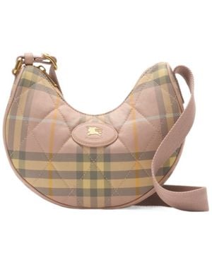 Burberry Horseshoe Cross Body Bag - Natural