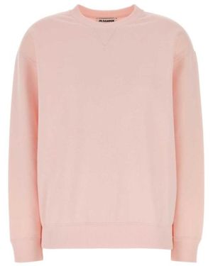 Jil Sander Crew-Neck Sweatshirt - Pink