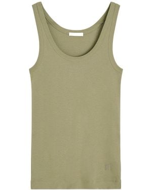 By Malene Birger Dali Organic Cotton Tank Top - Green