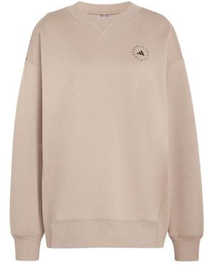adidas By Stella McCartney Logo Loose Sweatshirt - Natural