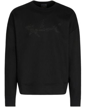 Paul & Shark Logo Sweatshirt - Black