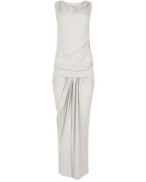 Entire studios Draped Maxi Dress - White