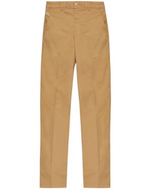 DIESEL Buttoned Trousers - Natural