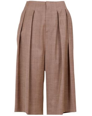 Philosophy Di Lorenzo Serafini Philosophy By Lorenzo Serafini Shorts - Brown