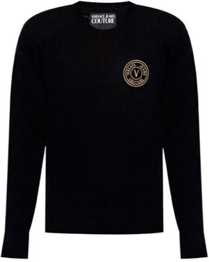 Versace Jeans Couture Long Sleeve Jumper - Black