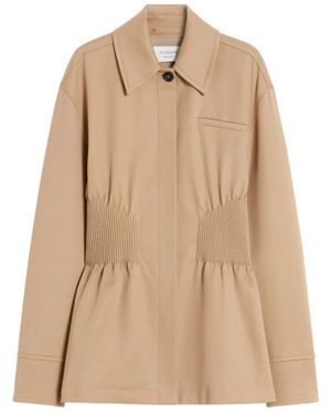 Sportmax Long Sleeve Casual Jacket - Natural