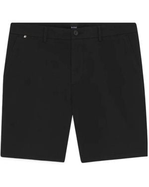 BOSS Boss Slim Fit Chino Shorts - Black
