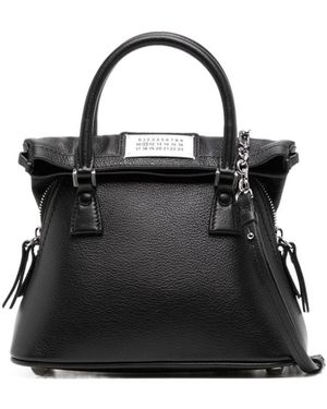 Maison Margiela 5Ac Classique Mini Tote Bag - Black