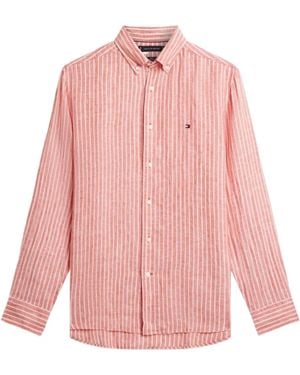 Tommy Hilfiger Long Sleeve Shirt - Pink