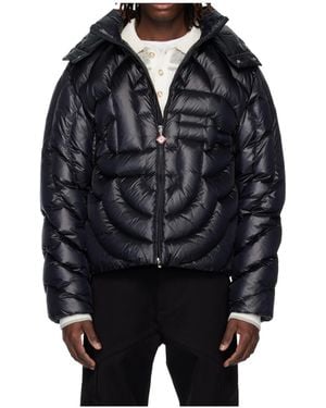 CASABLANCA Quilted Down Puffer Jacket - Black