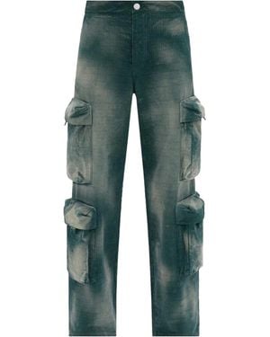 Amiri Jacquard Utility Trousers - Green