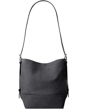 Lemaire Small Belted Top Handle Bag - White