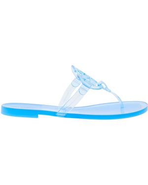Tory Burch Waterproof Flat Sandals - Blue
