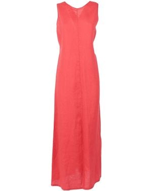 Aspesi Open-Back Sleeveless Dress - Red