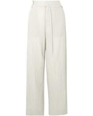 Vince Straight-Leg Pants - White
