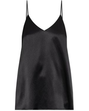 Lisa Yang V-Neck Camisole Top - Black