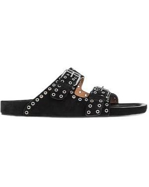 Isabel Marant Solidcolor Roundtoe Shoes - Black