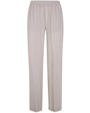 Seventy Elasticated-Waist Trousers - Grey