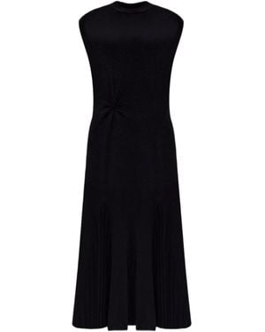 Aeron Gulf Ribbed Maxi Dress - Black