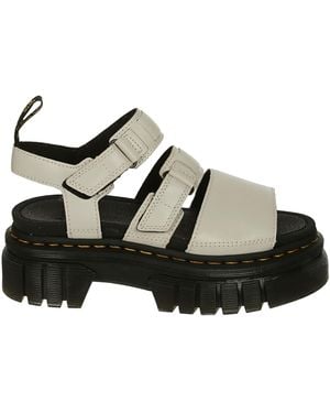 Dr. Martens Open-Toed Flat Sandals - Black
