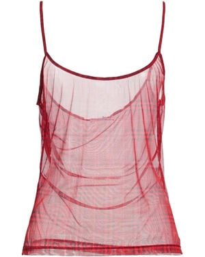 Burberry Plaid Cami Top - Pink