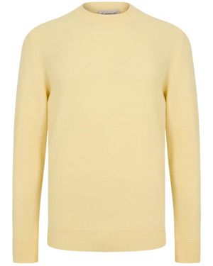 Moncler Edit Crew Neck Jumper - Yellow