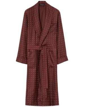 Loro Piana Chester Robe - Red