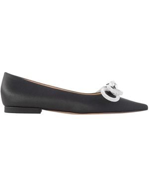 Mach & Mach Bow Flat Shoes - Brown