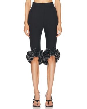 Coperni Ruffled Casual Trousers - Black