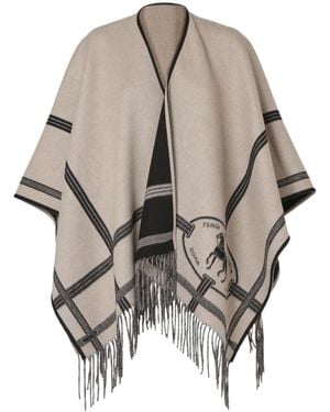 Fendi Selleria Poncho - Multicolor