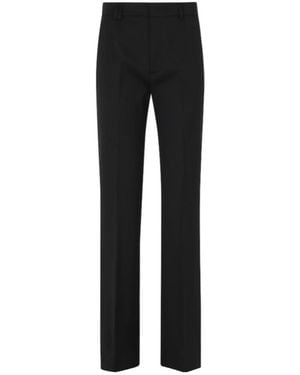 Seventy Casual Trousers With Belt Loops - Black