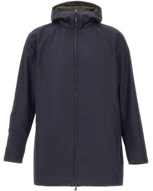 Aspesi Reversible Hooded Jacket - Blue